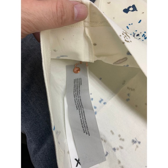 Purple Brand Mens Sleeveless Paint Splatter T-Shirt Off White XXL M1072-TWWS325 - Picture 7 of 11